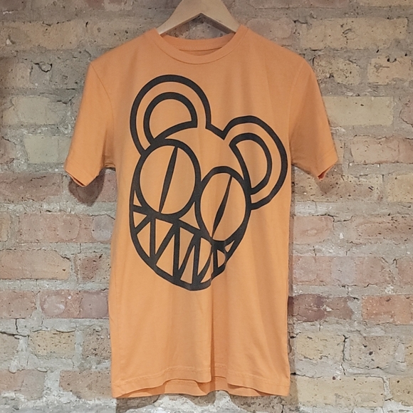 Radiohead Other - Radiohead WASTE Orange T-Shirt Small